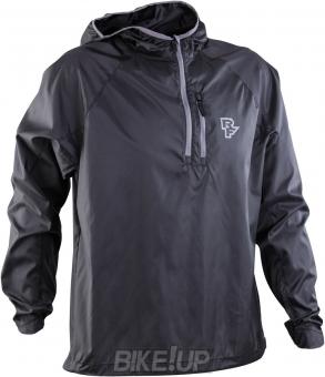 Velokurtka RACEFACE NANO 3/4 ZIP JACKET BLACK