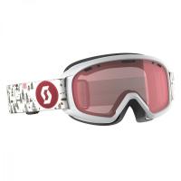 Ski mask SCOTT Jr WITTY White Pink Illuminator