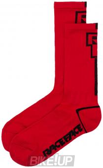 RACEFACE INDY 7" Socks Rouge