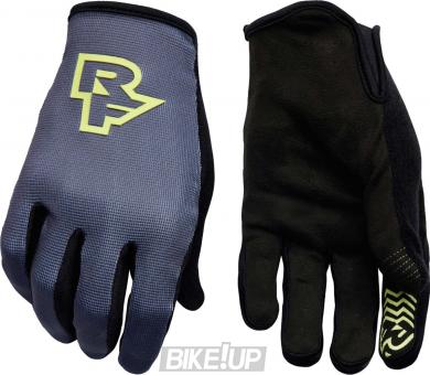 RACEFACE Trigger Full Finger Gloves Charcoal