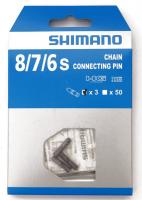 Connecting pin for a chain velocity Shimano 6/7/8