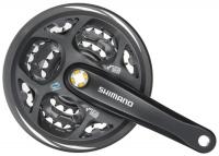 Cranks Shimano Altus FC-M311 48/38/28 with protection stars