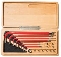 Set hexagons SILCA HX- One home Essential tool drive kit in wood box