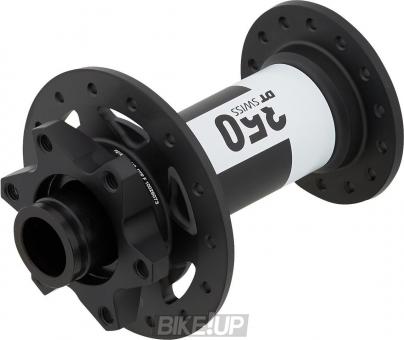 DT SWISS Front Hub 350 15x110 6 bolt 28H Black H350BDIXR28SA9073S