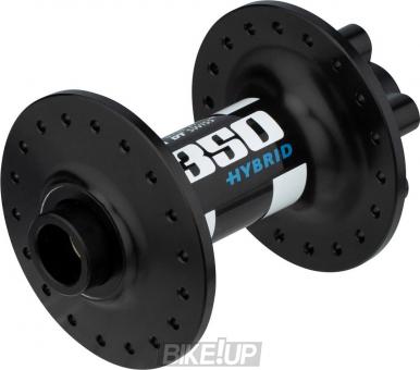 DT SWISS Front Hub 350 HYBRID 15x110 6 bolt 36H Black H350BDIXR36SA4128S