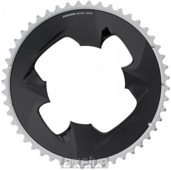 SRAM Chainring ROAD 46T 107BCD 2X12 FORCE with cover plate Polar Grey 00.6218.015.002