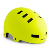 MET Helmet ZONE CE Fluo Yallow Matt