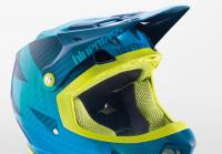 Visor on the helmet Bluegrass VISOR BRAVE EAGLE BLUE / GREEN 2016 DESIGN