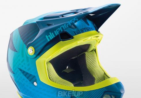 Visor on the helmet Bluegrass VISOR BRAVE EAGLE BLUE / GREEN 2016 DESIGN