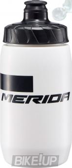 Flask MERIDA Bottle Stripe White Black 500ml with cap