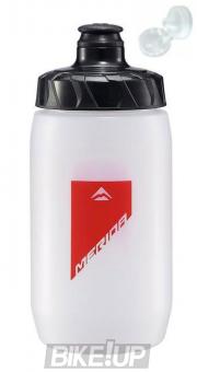 Flask MERIDA Bottle Transparent Red 500ml with cap