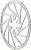 SRAM rotor ROTOR CNTRLN 203MM 00.5018.037.011