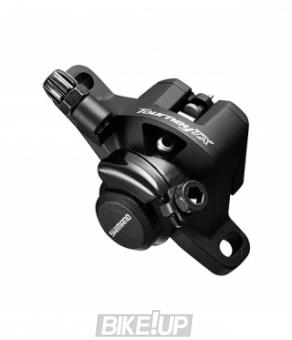 Caliper disc brake mechanical Shimano TOURNEY TX BR-TX805 c front adapter black
