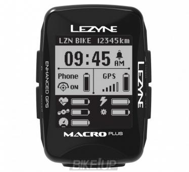 Cycling computer Lezyne Macro Plus GPS Smart Loaded