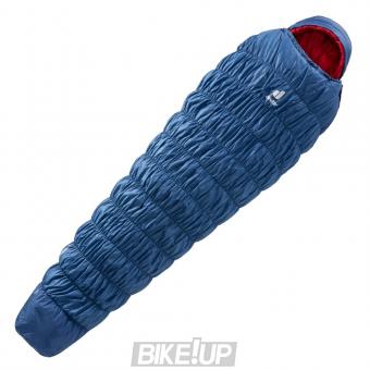 DEUTER Sleeping bag Exosphere -10° L Left Steel Fire