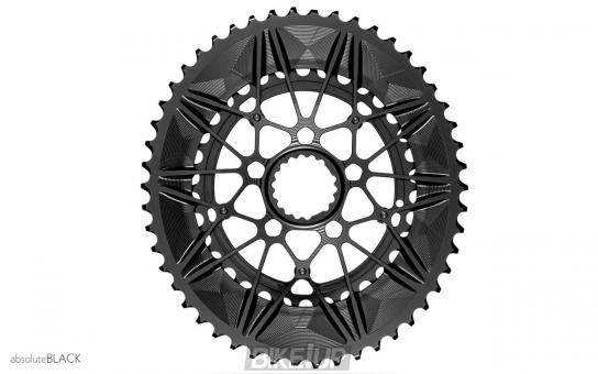 Chainring absoluteBLACK Road Oval Cannondale 50 Black