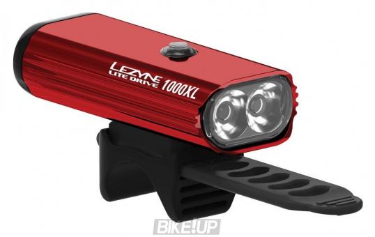 LEZYNE Front Light LITE DRIVE 1000XL Red