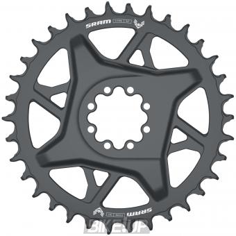 SRAM Chainring T-TYPE 34T Direct Mount 3mm Offset Eagle Dark Polar Grey GX 11.6218.054.002