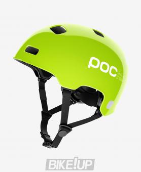 Helmet for children POC Pocito Crane Fluorescent Yellow Green