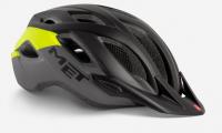 Helmet MET Crossover Black Safety Yellow