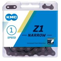 Chain KMC Z1 Narrow Single-speed 112 links Brown lock