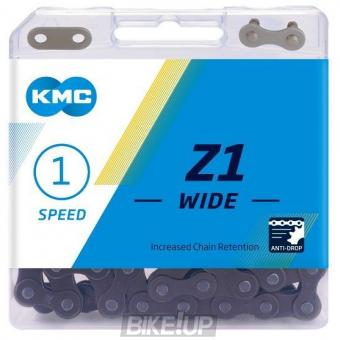 Chain KMC Z1 Wide Single-speed 112 links Brown lock