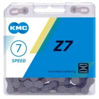 Chain KMC Z7 7-8 speeds 114 links Brown Gray