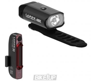 Light kit Lezyne Mini Drive 400 / Stick Drive Black