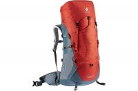 DEUTER Women's Travel Backpack Aircontact Lite 45 + 10L SL 5212 Paprika Teal