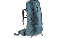 Travel backpack DEUTER Aircontact Lite 50 + 10L 3241 Arctic Teal