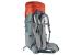 DEUTER Women's Travel Backpack Aircontact Lite 60 + 10L SL 5212 Paprika Teal