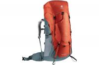 DEUTER Women's Travel Backpack Aircontact Lite 60 + 10L SL 5212 Paprika Teal