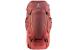 Women's travel backpack DEUTER Futura Air Trek 55 + 10L SL 5574 Redwood Lava