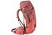 Women's travel backpack DEUTER Futura Air Trek 55 + 10L SL 5574 Redwood Lava