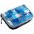 Pencil case school Deuter Pencil Box 3016 color blue arrowcheck with pencils