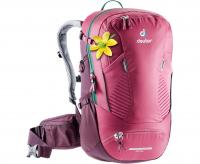 Women's cycling backpack DEUTER Trans Alpine 28 SL 5563 Ruby Blackberry