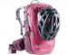 Women's cycling backpack DEUTER Trans Alpine 28 SL 5563 Ruby Blackberry