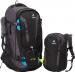 DEUTER Backpack Traveller 60 + 10 SL Black Turquoise