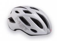 Helmet MET Idolo White silver panels