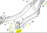 MERIDA Special Bolt M3*P0.5*20.5L 2300010950