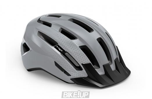 Helmet MET Downtown Gray Glossy