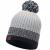 BUFF KNITTED & POLAR HAT BORAE Grey