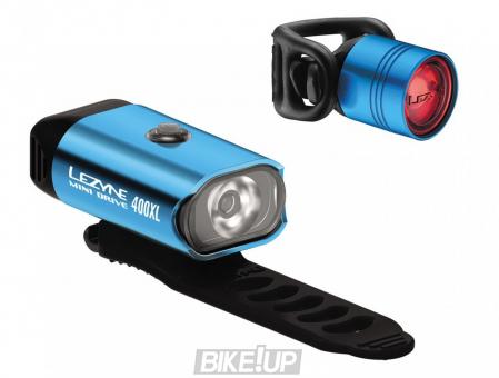 Rear light Front Lezyne MINI DRIVE 400 / FEMTO DRIVE PAIR Blue