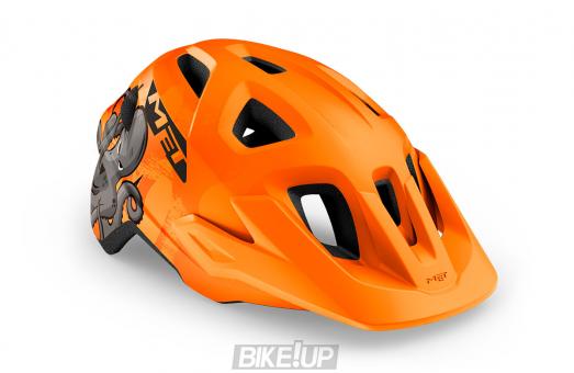 Helmet MET Eldar Orange Octopus Matt