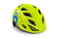 Kids helmet MET ELFO & GENIO Lime Green Monkey Glossy