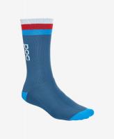 Socks POC Essential Mid Length Sock Cubane Multi Blue