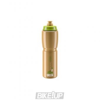 Water bottle ELITE JET GREEN Brown 950ml