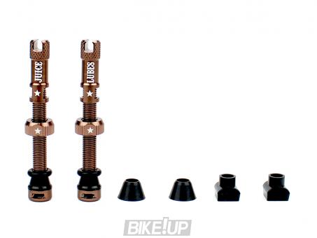 JUICE LUBES Tubeless Valves Copper 48mm 5060731387318