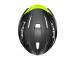 MET Helmet STRALE Black Fluo Yellow Reflective Glossy