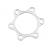 TRP 6-Bolt Rotor Spacer 1mm